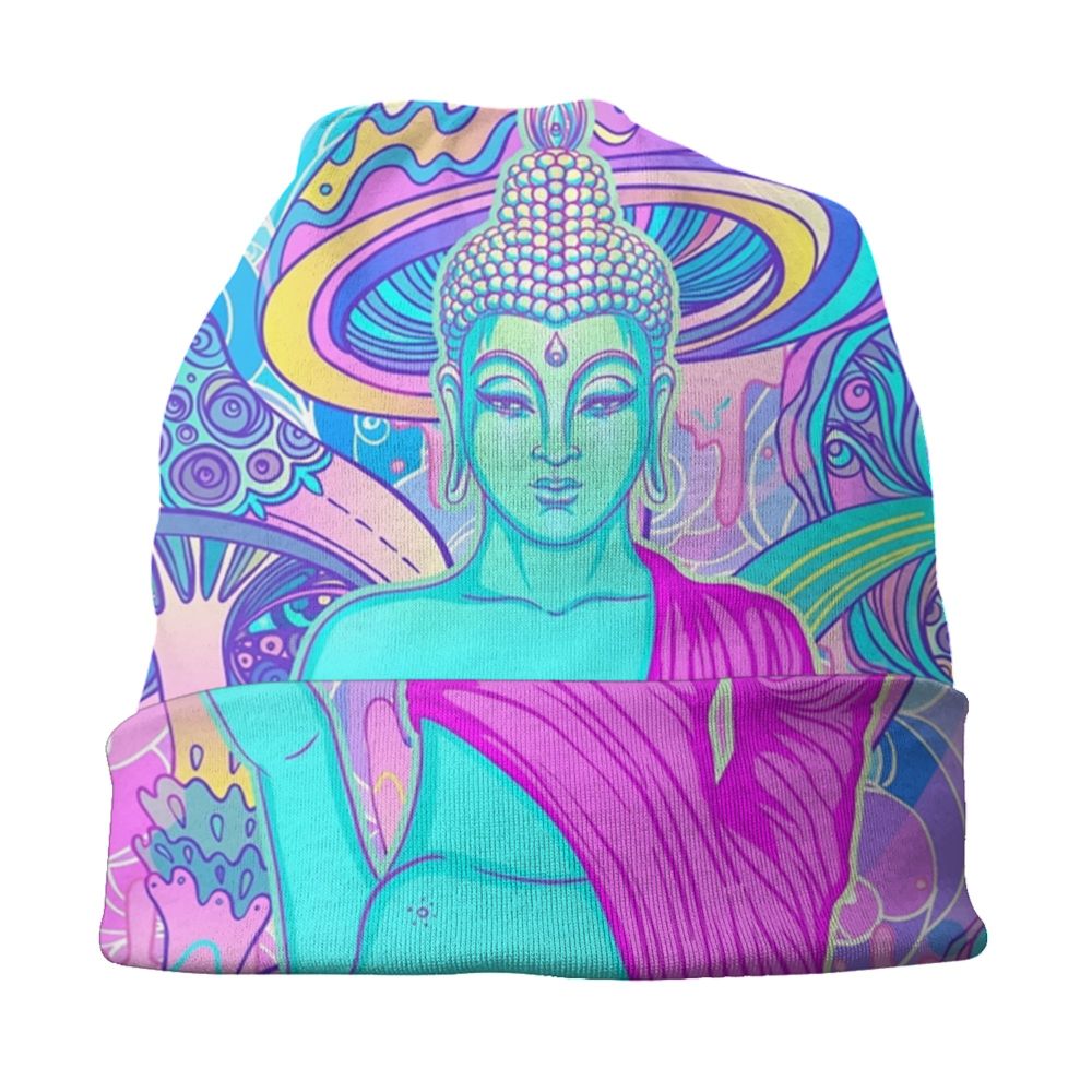 Psychedelic Magic Mushrooms Beanie – 24 Trippy Goth Designs - Color Shrooms