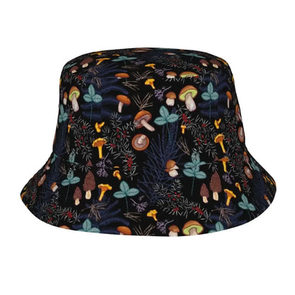 Bucket Hat Psychedelic Colorful Mushroom - 15 Designs - Color Shrooms