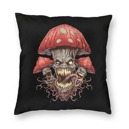 Luxury Garden of Shrooms Pillow Covers – 17 Designs for a Psychedelic Touch - Color Shrooms