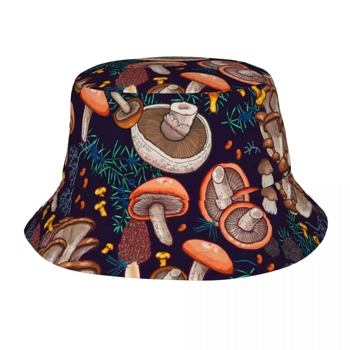 Bucket Hat Psychedelic Colorful Mushroom - 15 Designs - Color Shrooms